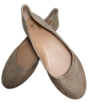 Mix No. 6 Ballet Flats Womens  Size 8 Danzey Gold Sparkle Comfy Slip On Shoe - £14.35 GBP