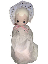 Vintage Precious Moments Katie Lynne Porcelain Baby Doll Soft Body E-053... - $49.38