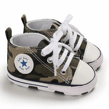Brown Newborn Baby Boy Girl Sneakers Toddler 0-6 months - £9.43 GBP