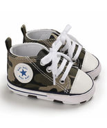 Brown Newborn Baby Boy Girl Sneakers Toddler 0-6 months - £9.38 GBP