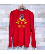 College Park Skyhawks NBA G League Nike Dri Fit Tee Red Long Sleeve Mens... - $39.60