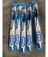 (5) Oral B PRO HEALTH Soft Toothbrushes Personalized 2016 Blue - $19.79