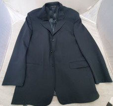 Roberto Villini Italy Navy Blue Sport Coat Jacket Blazer Size 44R - £3.94 GBP