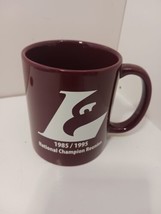 Vintage UW La Crosse Eagles 1985/1995 National Champion Reunion Coffee M... - $14.84