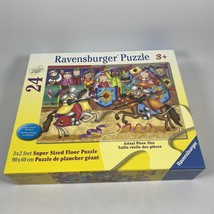 At The Joust Super-Sized Floor Puzzle 24pc Ravensburger c2015 Ages 3+ 36... - $8.72