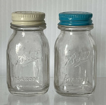 Vintage Ball Mason Jar Salt and Pepper Shakers - £7.87 GBP