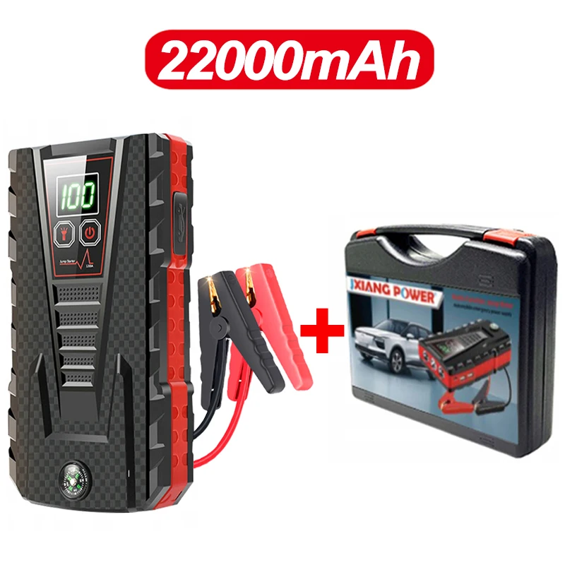 Car Jump ter 20000mAh Power Bank 1000A 12V Portable Battery Charger Auto... - $229.70 CAD