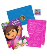 Dora Flower Save The Date Invitations Birthday Party Supplies 8 Per Package - €4,18 EUR