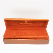 Lord &amp; Lady Elgin Watch Jewelry Presentation Box Only - $24.74