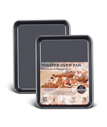 2 Pack 9.7&quot;X7.6&quot; Small Cookie Sheet, 57% Thicker Nonstick 1/8 Toaster Ov... - $39.02 CAD