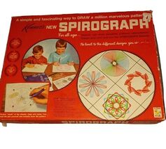 2 Vintage Original 1967 Kenner’s No 401 Spirographs - $371.45 MXN