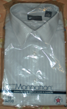 Men's Dress Shirt , Neck 16 sleeve 32/33- Light Blue Manhattan - $12.00