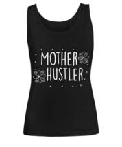 Mother hustler, black Women&#39;s Tee. Model 60045  - £21.91 GBP