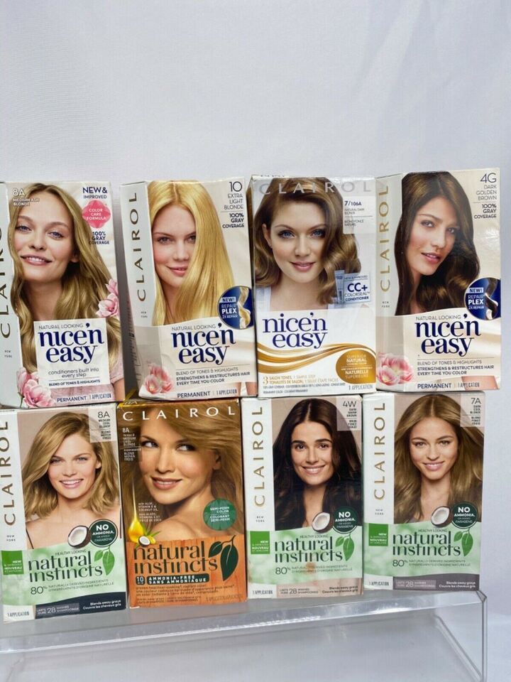 Clairol Natural Instincts Nice n’ Easy Permanent Hair Color Dye YOU CHOO... - $3.17+