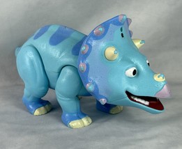 2010 Dinosaur Train Talking Interactive Tank Triceratops Works, Vintage Toy - $14.70