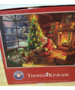 Thomas Kinkade 1000 Piece Puzzle Christmas Santa&#39;s Special Delivery NIB ... - £20.45 GBP