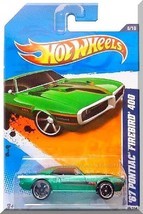 Hot Wheels - &#39;67 Pontiac Firebird 400: Street Beasts &#39;11 #86/244 *Green*  - £2.35 GBP