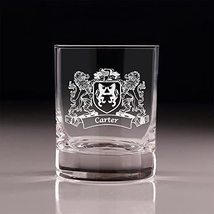 Carter Irish Coat of Arms Old Fashioned Tumblers - Set of 4 - £52.10 GBP