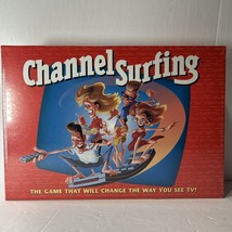1994 Channel Toy Surfing TV Board Game By Milton Bradley 90s NEW &amp; SEALED - €11,01 EUR