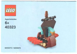 LEGO Promotional: Viking Ship (40323) 54pcs NEW SEALED - $16.14