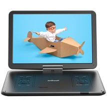 ieGeek 17.5&quot; Portable DVD Player with 15.6&quot; Swivel HD Large Screen, 6 Hr... - $240.99