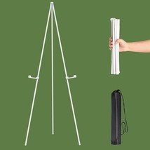 White Easel Stand for Display Wedding Sign &amp; Poster - 63 Inches Tall Eas... - $649.37 MXN