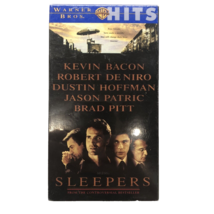 Sleepers (VHS, 1996) Warner Bros. Hits Kevin Bacon Brad Pitt Robert DeNiro New - $9.49