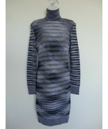 New MISSONI Multicolor Wool Blend Knitted Turtleneck Long Sleeve Dress 38/4 - $224.99