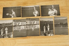 Vintage B&amp;W MLB Baseball Photo Lot Todd Van Poppel Oakland A&#39;s Medford Oregon - £19.38 GBP