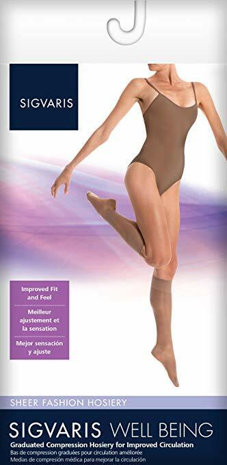 Sigvaris Well Being Sheer Fashion Knee High OR Thigh High 15-20 mmHg (SI... - $24.25+