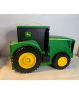 John Deere Plastic Tractor Toy Car Vehicle Carrying Case w/ handle - £7.84 GBP
