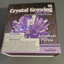 NEW Toysmith - Crystal Growing Box Kit Ameyhyst Purple - £12.78 GBP