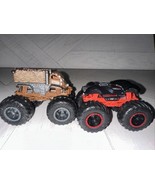 Hot Wheels Star Wars Monster Jam Darth Vader &amp; Chewbacca Monster Truck 1:64 - $284.04 MXN