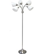 Adjustable Floor Lamp Modern Standing Contemporary Living Room Reading S... - £46.51 GBP