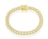 8&quot; Unisex Bracelet .925 Yellow Gold 378517 - $299.00