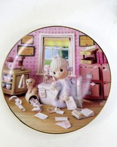 Precious Moments Collector Plate Praise The Lord Anyhow 1994 Limited 7.5&quot; - £7.56 GBP
