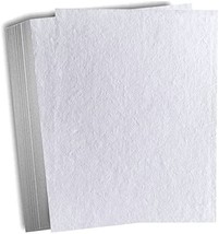 Deckle Papers 8X11X7 Card Stock Printer Paper, Size: 300Gsm, 20-Pack, Ivory - £31.92 GBP