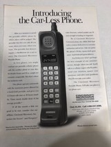 1990 Cincinnati Microwave Cellphone Vintage Print Ad Advertisement pa14 - $11.03 CAD