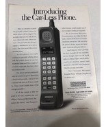 1990 Cincinnati Microwave Cellphone Vintage Print Ad Advertisement pa14 - $7.91