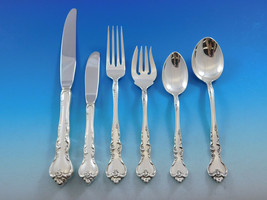 Savannah by Reed & Barton Sterling Silver Flatware Service For 12 Set 80 pieces - £4,472.04 GBP