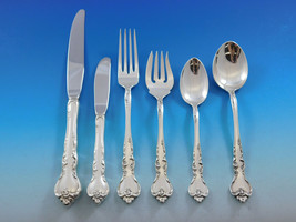 Savannah by Reed & Barton Sterling Silver Flatware Service For 12 Set 80 pieces - $108,196.56 MXN