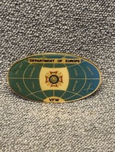 NEW VFW Department of Europe Pin KG JD Veterans Foreign Wars - £9.38 GBP
