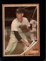 1962 TOPPS #48 RALPH TERRY VGEX YANKEES UER *NY11684 - $5.39