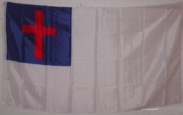 Christian flag - 2x3 foot - - - - Christian religious cross - £3.50 GBP