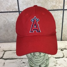 MLB LA Angels Los Angeles Red Ballcap Hat Strap Back Adjustable - £11.60 GBP