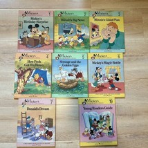 Walt Disney Fun To Read &amp; Learn Library Books 1986 Lot of 7 (1-6 +19) - £17.07 GBP