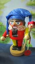 Steinbach 10&quot; Chubby Troll Court Jester Nutcracker S1532 Showroom Model No Box - £130.10 GBP