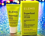 ELEMIS Superfood Matcha Eye Dew 15 ml 0.5 oz Brand New in Box MSRP $39 - $14.84