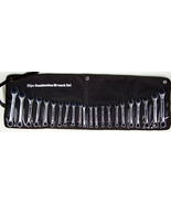 22pc SAE and Metric COMBINATION WRENCH SET w/ Storage Pouch upto 3/4&quot; 19... - $29.99