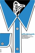 Movie Poster decor AL FIN DEL MUNDO.Ostrich.Spanish Home or room decorative art - £12.69 GBP
